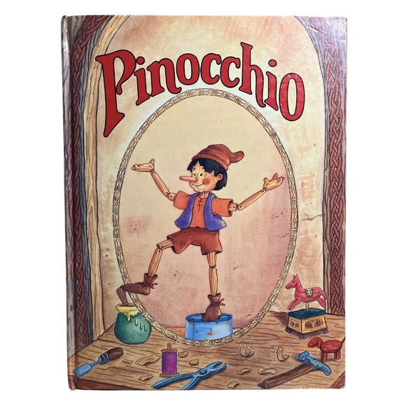 Pinocchio Hardcover Carolyn Magner 1993 Book Club Of America Fairy Tale Classic - Picture 1 of 12